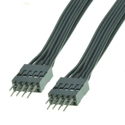 9 контактный кабель удлинитель Dupont USB 2 0 50 см 24awg|Компьютерные кабели и разъемы| |