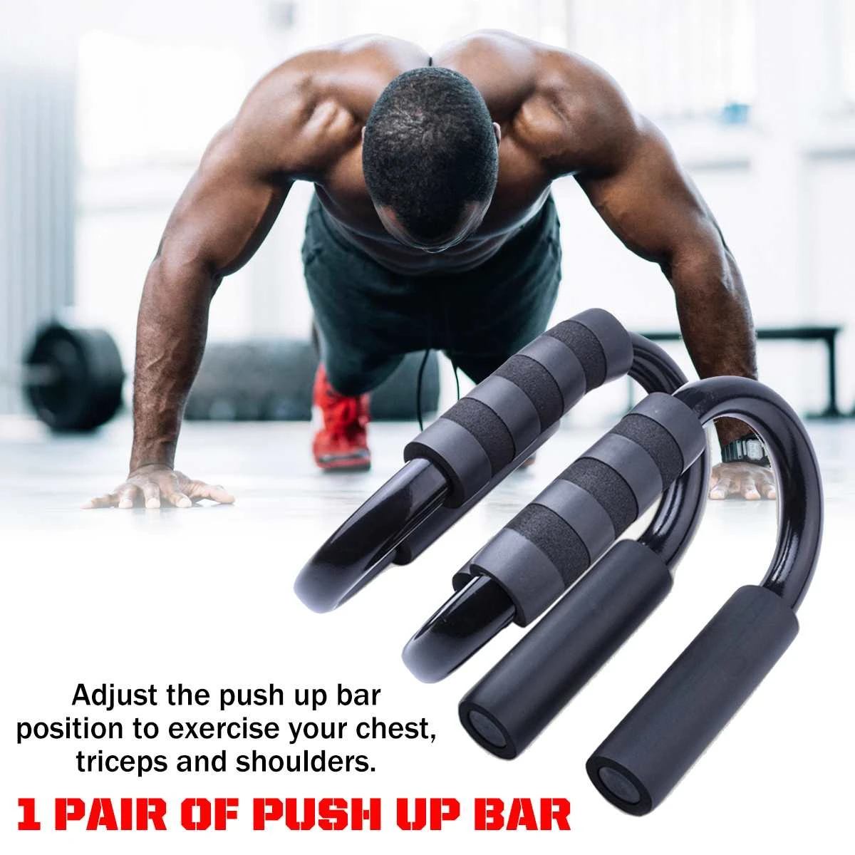 5PCS/SET AB Wheel Roller Kits Abdominal Muscle Fitness Push-UP Bar Jump Rop 