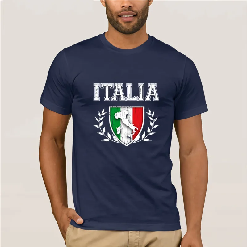 Men's White Tshirt Designing Italia Crest, Italian Pride, Italy Flag Shield  Men's T Shirt Organic Cotton Humor Fitness Men - T-shirts - AliExpress