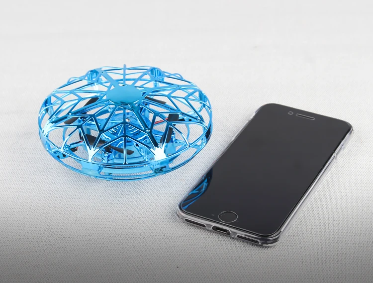 2020 New Mini Drone UFO Hand Operated RC  Quadrocopter Dron Infrared Induction Aircraft Flying Ball Toys For Kids helicopters