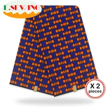 Африканская восковая ткань с принтом Анкара для шитья Анкара африканская ткань 12 ярдов нигерийская хлопковая ткань Гана для платья 90125