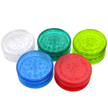 

ITimo Color Random 3 Layer Round Shape Tobacco Spice Crusher Plastic Tobacco Grinder Smoking Accessories Herb Grinder