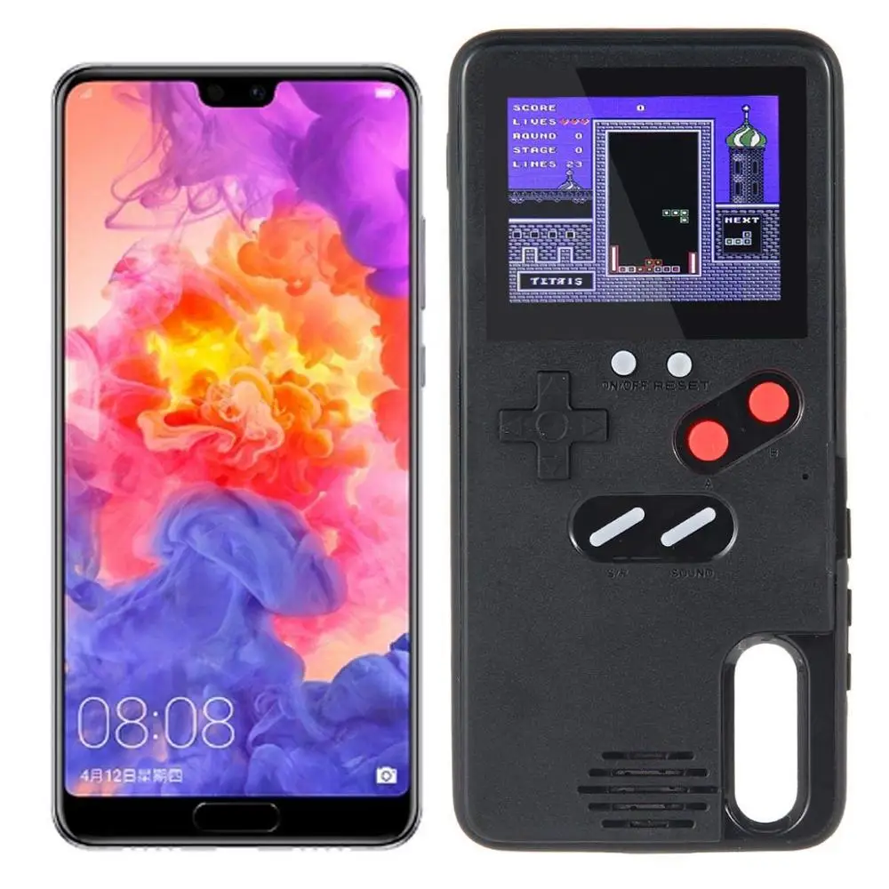 

Full Color Display Phone Case For Huawei P30 Pro Cases Retro Tetris Gameboy Soft Silicone Cover For Huawei P20 P20 Pro NOVA3