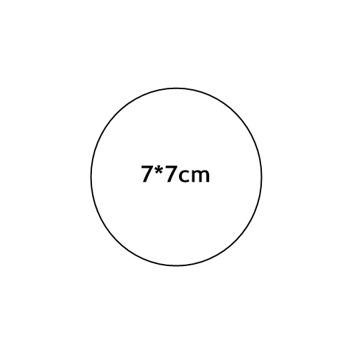 7cm-100 Pieces 100 штук 3-7 см персонализированные свадебные наклейки для конфет коробки для подарков этикетки на день рождения логотип фото - Цвет: 7cm-100 Pieces