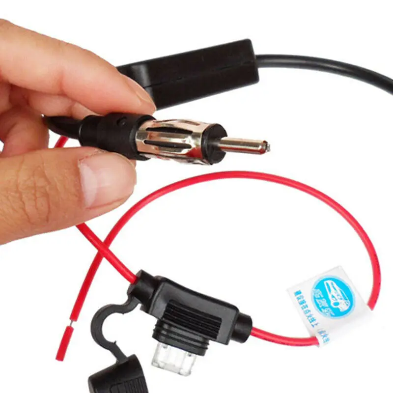 

1 Set 12V Car Stereo FM&AM Radio Signal Antenna Aerial Signal Amp Amplifier Booster radio amplifier
