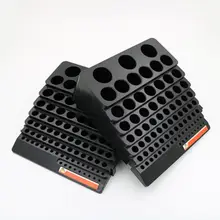 85 отверстий ящик для инструментов ящик для хранения Фрезерный резак Экономия пространства резаки держатель Органайзер Чехол Коробка для дома DIY Деревообработка