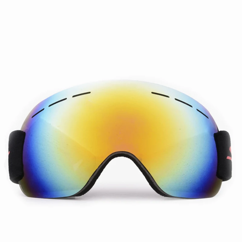 B Очки для лыжников очки для лыжного спорта солнцезащитные очки Защита для глаз анти-туман/Ветер/УФ регулируемые глаза защитные походные лыжные очки - Цвет: B