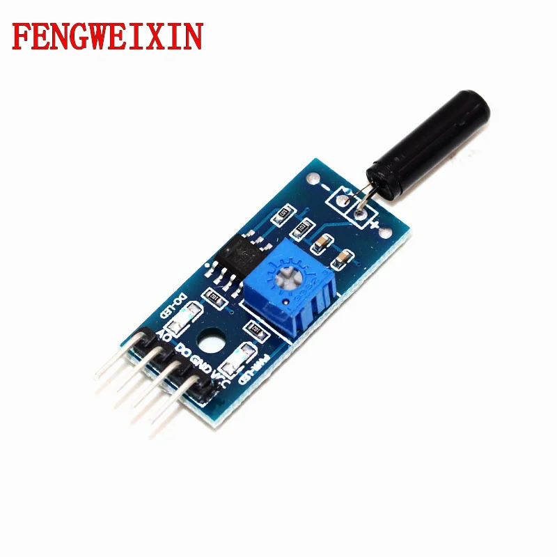 Vibration Sensor Module Normally Open Vibration Switch High Sensitive Burglar Alarm Module Sw