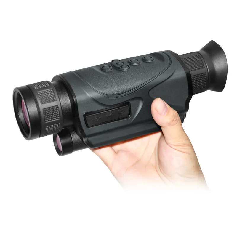 Инфракрасный цифровой Монокуляр ночного видения Full Dark 5X40 200 м Диапазон охотничий монокуляр ночного видения оптика охотничий телескоп