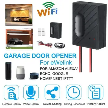 

Smart Phone APP Wireless Garage Gate Door Switch Remote Opener Voice Controller