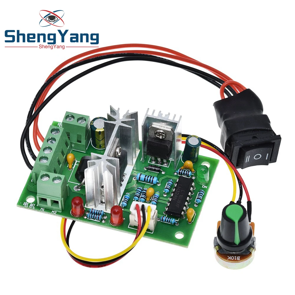 Шэньян 10V 12V 24V 36V PWM контроллер постоянного тока с положительный инверсии