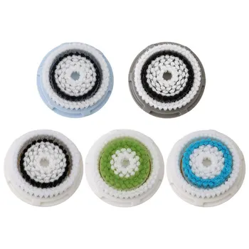 

5PCS Washing Face Brush Head Electric Face Cleaning Brush Head for Women Home Girl