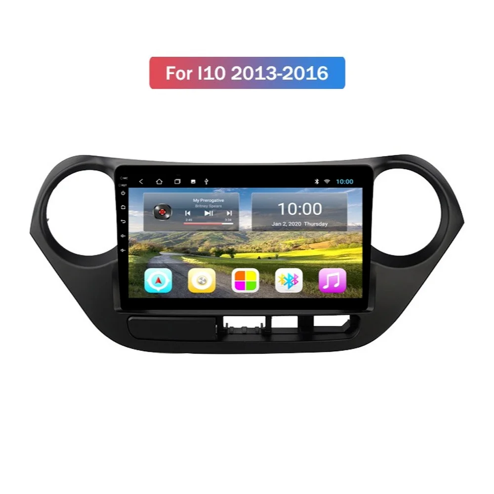 Автомагнитола 4 Гб + 64 ГБ Android 10 0 для HYUNDAI I10/Hyundai Grand i10 2013-мультимедийный плеер с Wi-Fi
