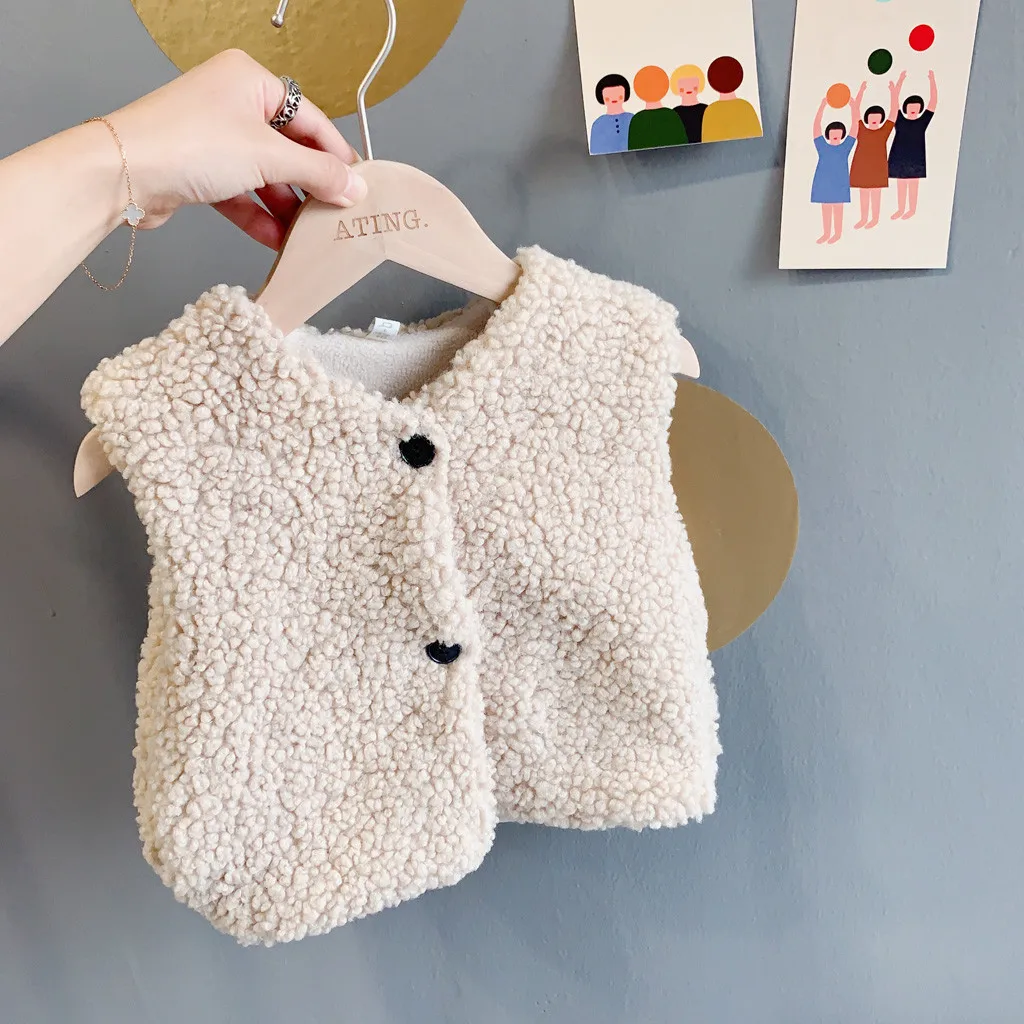 Модный детский жилет для маленьких мальчиков и девочек; зимний теплый жилет для девочек; утепленное пальто; Верхняя одежда;# es1