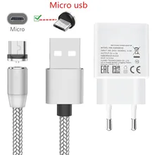 Магнитный Micro usb кабель для samsung galaxy huawei Y5 Y7 Honor 8X Xiaomi 7a Redmi 6a 5 4x Note 6 Realme 3 Pro USB зарядное устройство для телефона