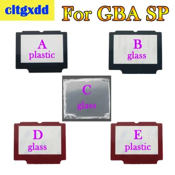 

cltgxdd 1pc New Plastic Glass Screen Lens Replacement For Gameboy Color Advance For GBA SP Lens Protector