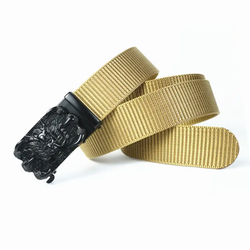 Belt for Men High Quality Belt Army Outdoor Hunting Tactical Multi Function Combat SurvivalMarine Corps Canvas For Nylon Male 