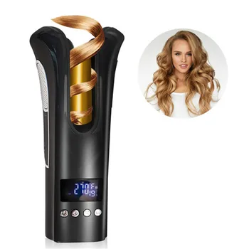 

Dropship Curling Iron Automatic Hair curler with Tourmaline Ceramic Heater and LED Digital Mini Portable Curler Air Curling Wand