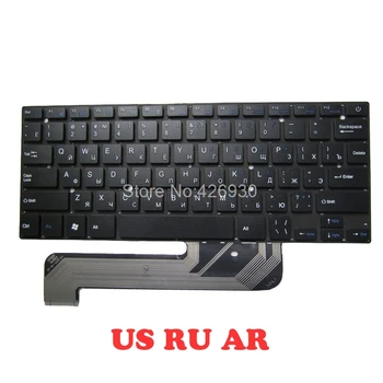 

Laptop Keyboard For Jumper EZBook 2 464 YX-K2000 0280DD 34280B048 G151111 DK-280 English US Russian RU Arabia AR Black NO Frame