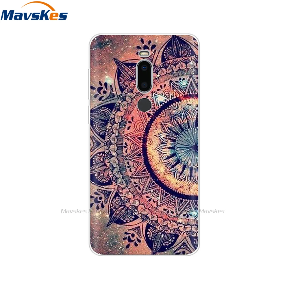 cases for meizu belt Silicone Cover for Meizu M8 Case oft TPU Protective Phone Case Cartoon Flowers Bumper Shell for Meizu M8 Lite M 8 Case Cover Bag best meizu phone case brand Cases For Meizu