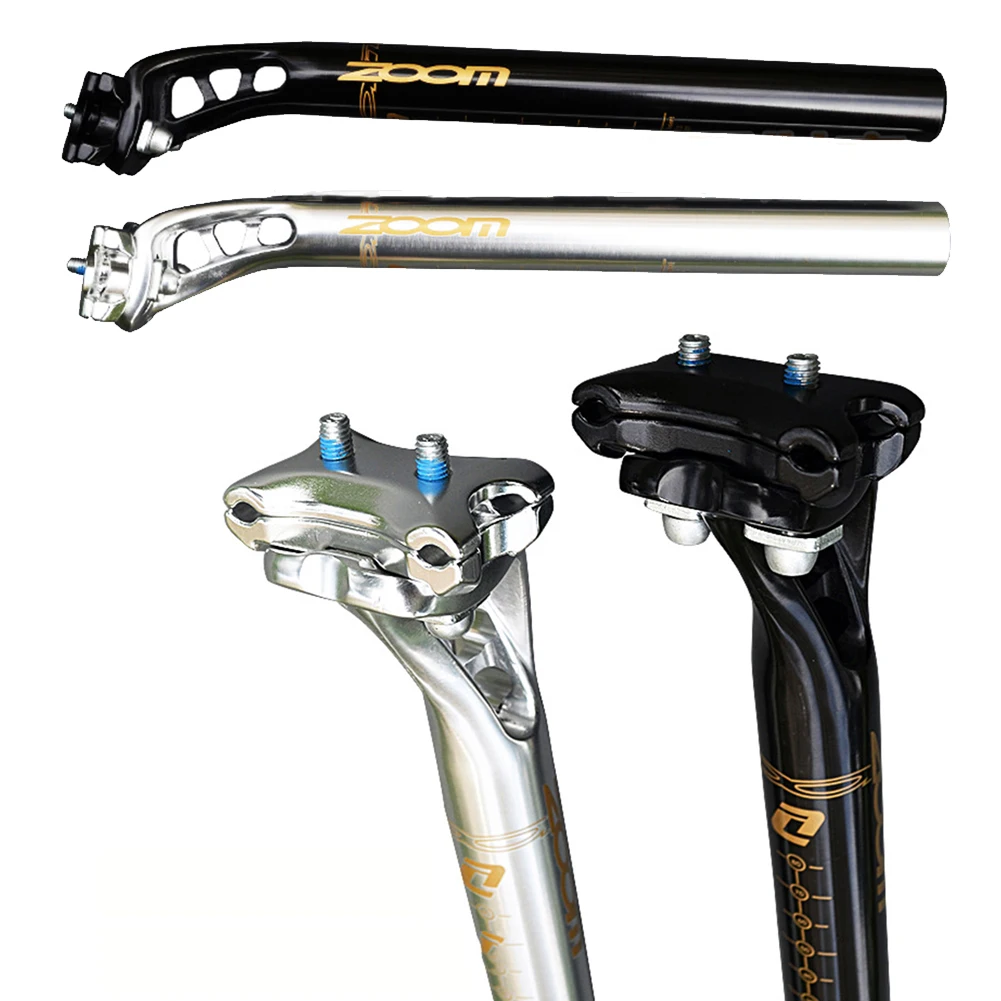 

ZOOM Mountain Bike Seat Post 3 Hole 27.2mm Hollow Seat Post Seat Tube MTB Road Bike Cycling Seat Post High Quality Parts