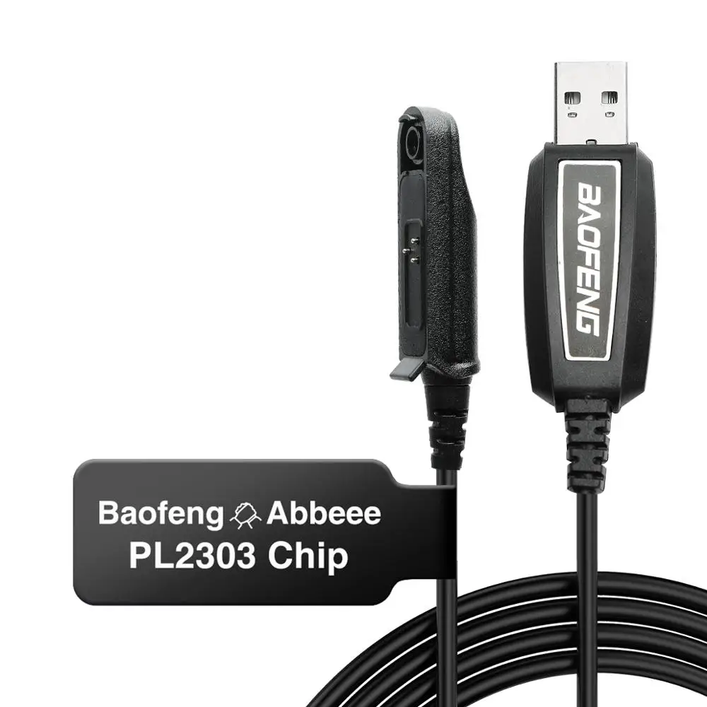 Водонепроницаемый USB кабель для программирования Baofeng PL2303 UV 9R водонепроницаемый