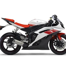 Бело-красный ABS впрыск набор для ухода за кожей Yamaha YZF R6 YZFR6 YZF-R6 2008 2009 2010 2011 2012 08-12 обтекатель черный