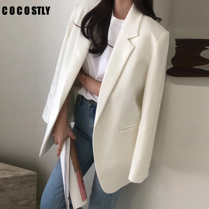 vintage white blazer