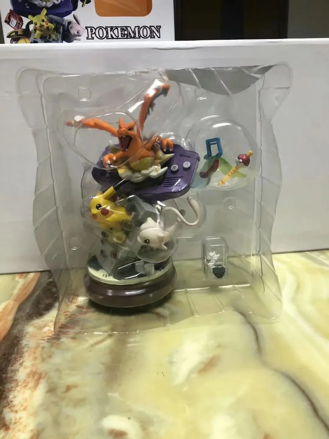 Модель гаража комплект Чаризард Пикачу Dreamy Pet Elf Покемон GK Garage Kit комбинированная сцена