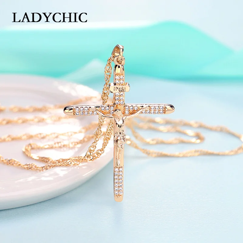 Классическое ожерелье LADYCHIC с кубическим цирконием Трендовое мужское и женское