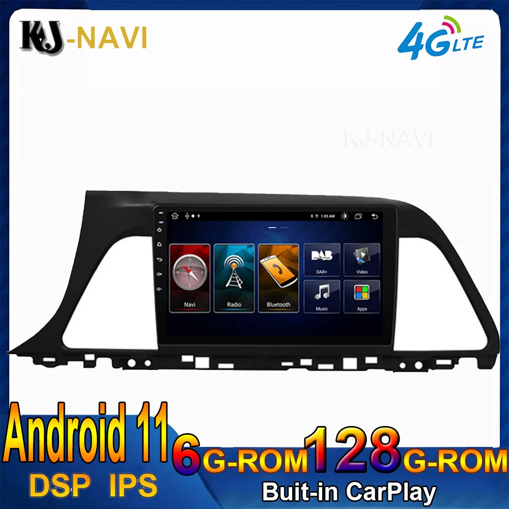 8-ядерный DSP IPS Android 11 0 для Hyundai Sonata 7 LF 2014 -2017 автомобильный проигрыватель Радио