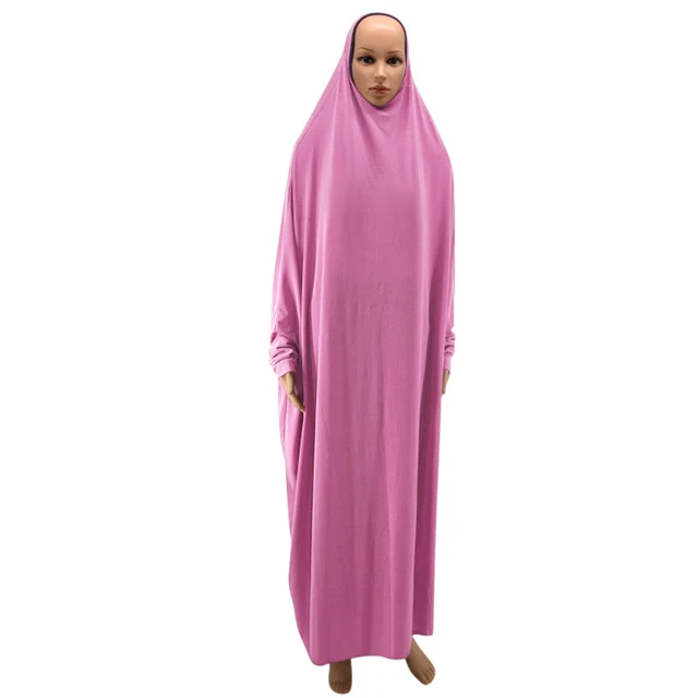 Abaya Caftan Pas Cher Eid Djellaba Hooded Khimar Muslim Women