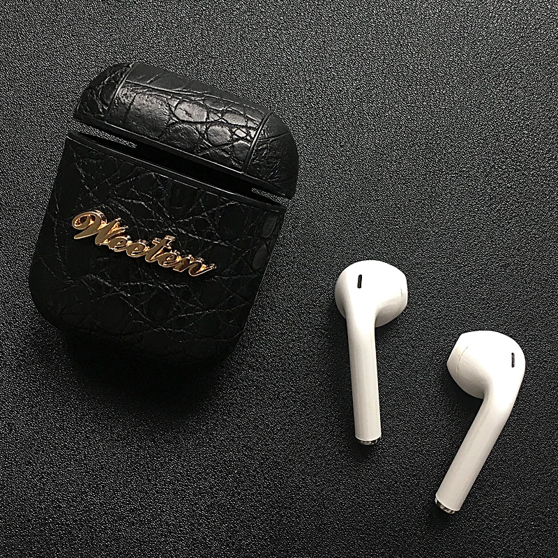 Чехол из крокодиловой кожи PU на запястье для iPhone 11 Pro Max XS 7 8 6 6S Plus X XR Жесткий Чехол для наушников для Airpods Pro