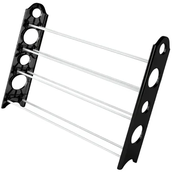 

Assembly Simple Shoe Rack 4 Layers Household Shoe Shelf for 20 Pairs Shoes (without Dust Cover)