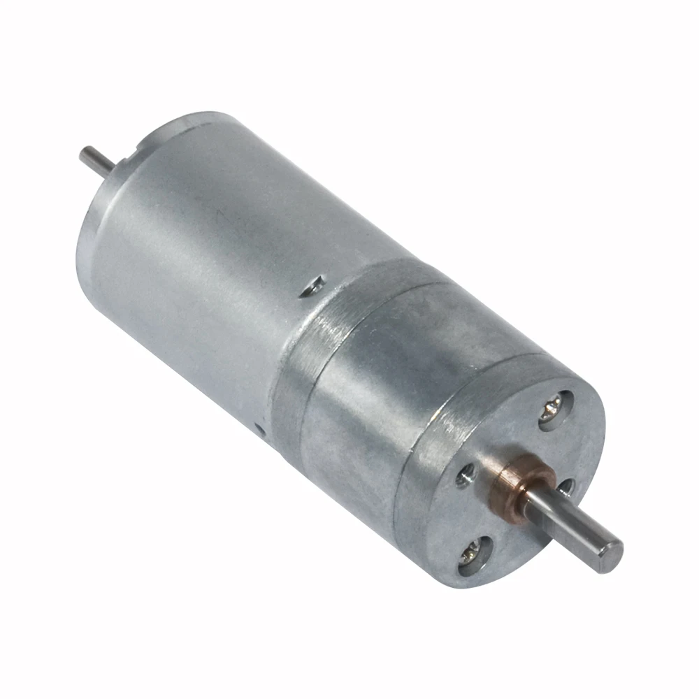 25GA370D DC 12V 24V Шестерни двигатель 10/15/25/35/60/80/130/150/300/600 об/мин щеточный механизм постоянного тока мотор удлинение вала устанавливаемый кодировщик