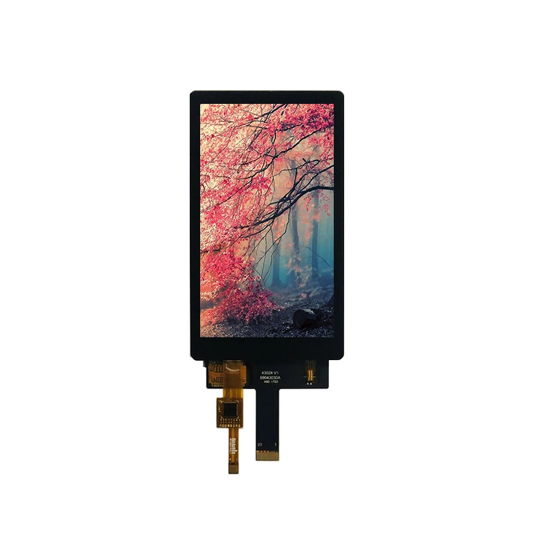 4 3 дюйма 480*800 ILI9806/ILI9806E MCU/MIPI/RGB интерфейс высокая яркость полный угол обзора IPS LCD с