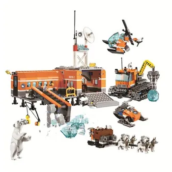 

783pcs 10442 Arctic Base Camp Model Building Blocks Brick Compatible City 60036 Educational Toys for Children Gifts