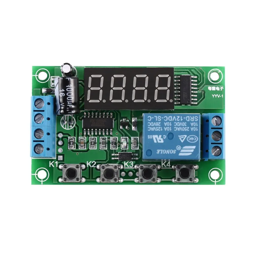 

Blue&Black Professional Small Voltage Control /OverVoltage /Under Voltage Protecting Professional Power Test Check Module YYF-1