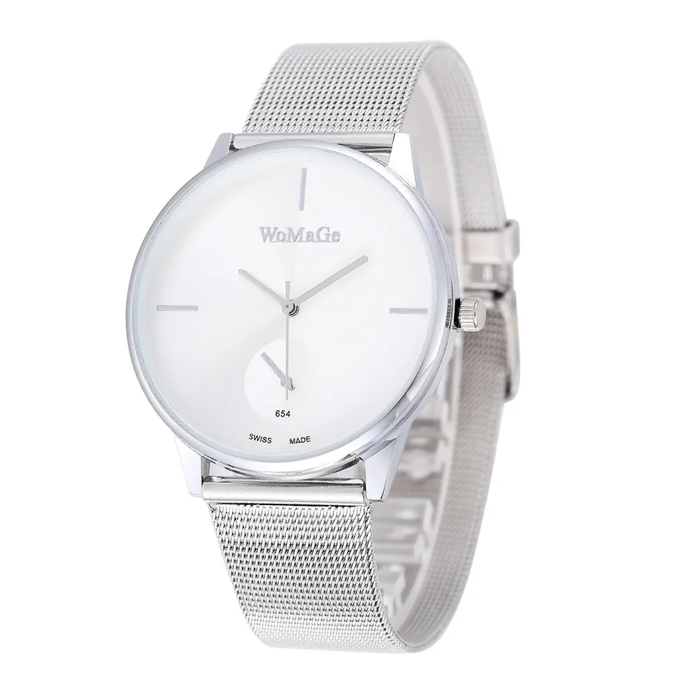 Limited Offers Ladies Quartz Watch Women Fashion Silver Watches Female Casual Wrist Watch Drop Shipping Montre Femme 2019