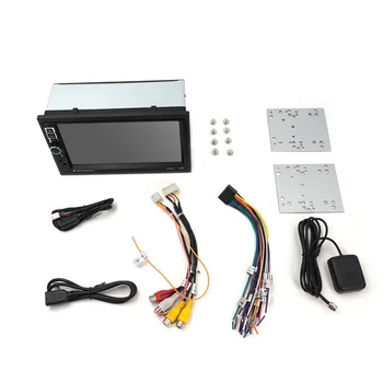 

7'' 2Din Android Multimedia Player Car Wifi Navigation Integrated GPS Locator MP5 Player Universal Car Radio