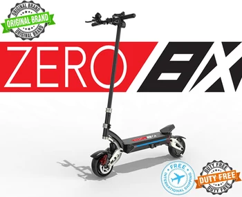 

Electric scooter ZERO 8X Compact Dual Suspension Dual Motor E-Scooter 800W*2 hybrid spring and hydraulic suspension system