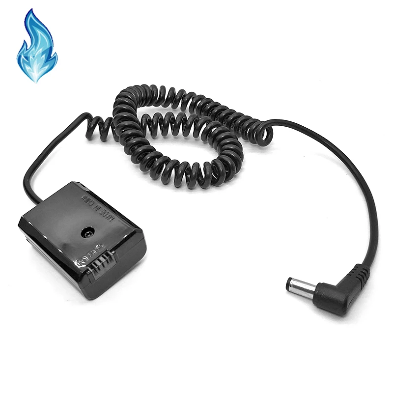 USB адаптер переходник AC-PW20 NP-FW50 спирали для sony Камера Alpha NEX F3 5R 5T 3N 5N A33 A37 A55 A7 A5100 A6000 A6300 A6500