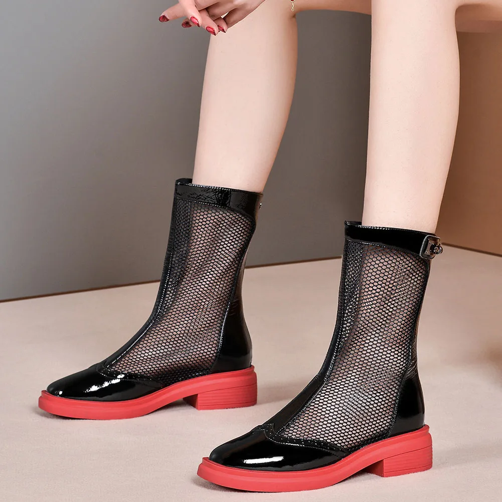 

Doratasia 2020 Top Quality Brand Design Air Mehs Platform Comfortable Women Shoes Summer Boots Woman
