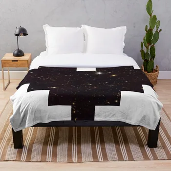 

Drop Shipping Printed Throw Blanket Sherpa Fleece Soft Blanket Flannel Rug Home Decoration For Bed Broken Pixel Space Pixel Hear