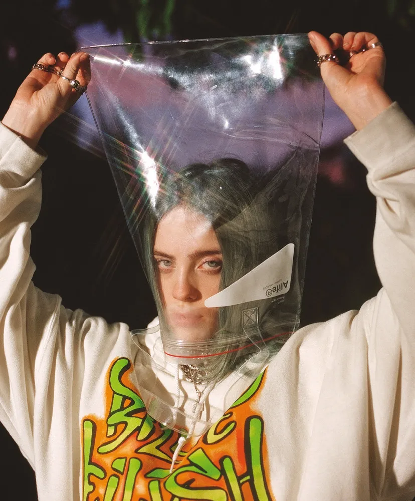 Billie Eilish Толстовка уличная хип-хоп летняя хлопковая рубашка высокого качества уличная одежда для мужчин и женщин