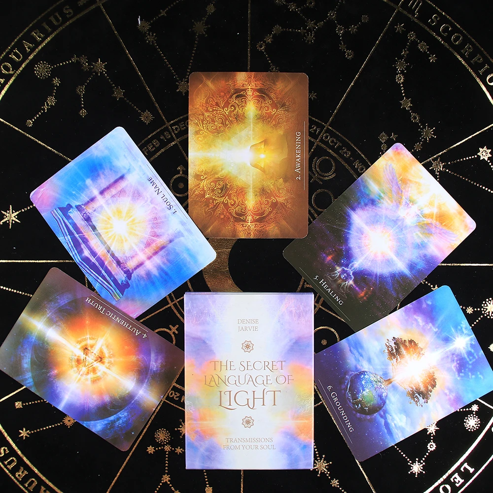 The Secret Language Of Light Oracle Transmissions From Your Soul Cards