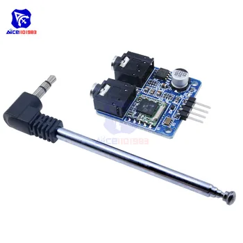 

diymore TEA5767 76-108MHz FM Stereo Radio Module with Antenna for Arduino
