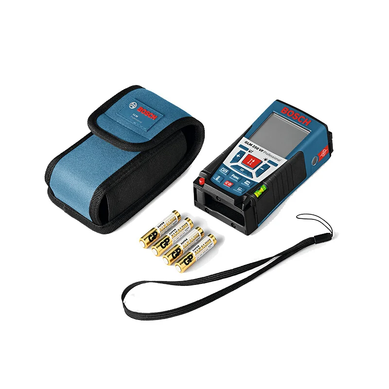 Лазерный дальномер Bosch GLM250VF 250 м ручной лазерный уличный электронный