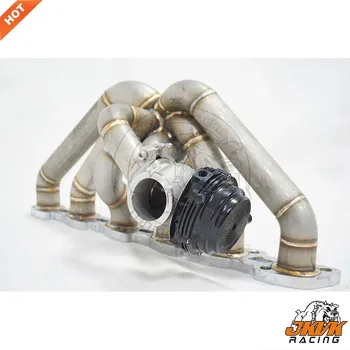 

JKVK RACING 42mm Steam Pipe T3 Flange 3mm Top Mount Manifold+ 44mm Wastegate 240sx S13 S14 R32 R31 RB20DET RB25DET 1989-1999