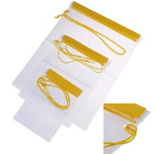 3 шт. Водонепроницаемый сухой мешок прозрачный чехол уличная сумка каноэ плавающий лодочный каяк Кемпинг водоотталкивающие сумки для телефона